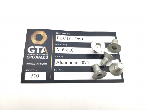 Din 7991 - Aluminium 7075 -GTA