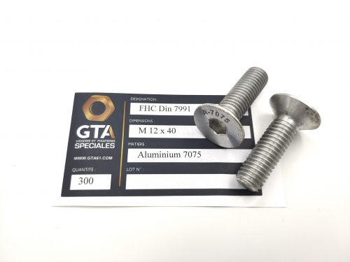 FHC Din 7991 - Aluminium 7075 -GTA