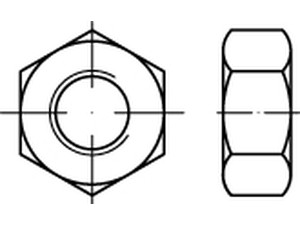 Ecrous hexagonaux HV, DIN EN 14399-4