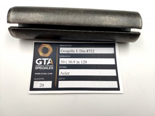 goupille élastique  - ISO 8752  -GTA