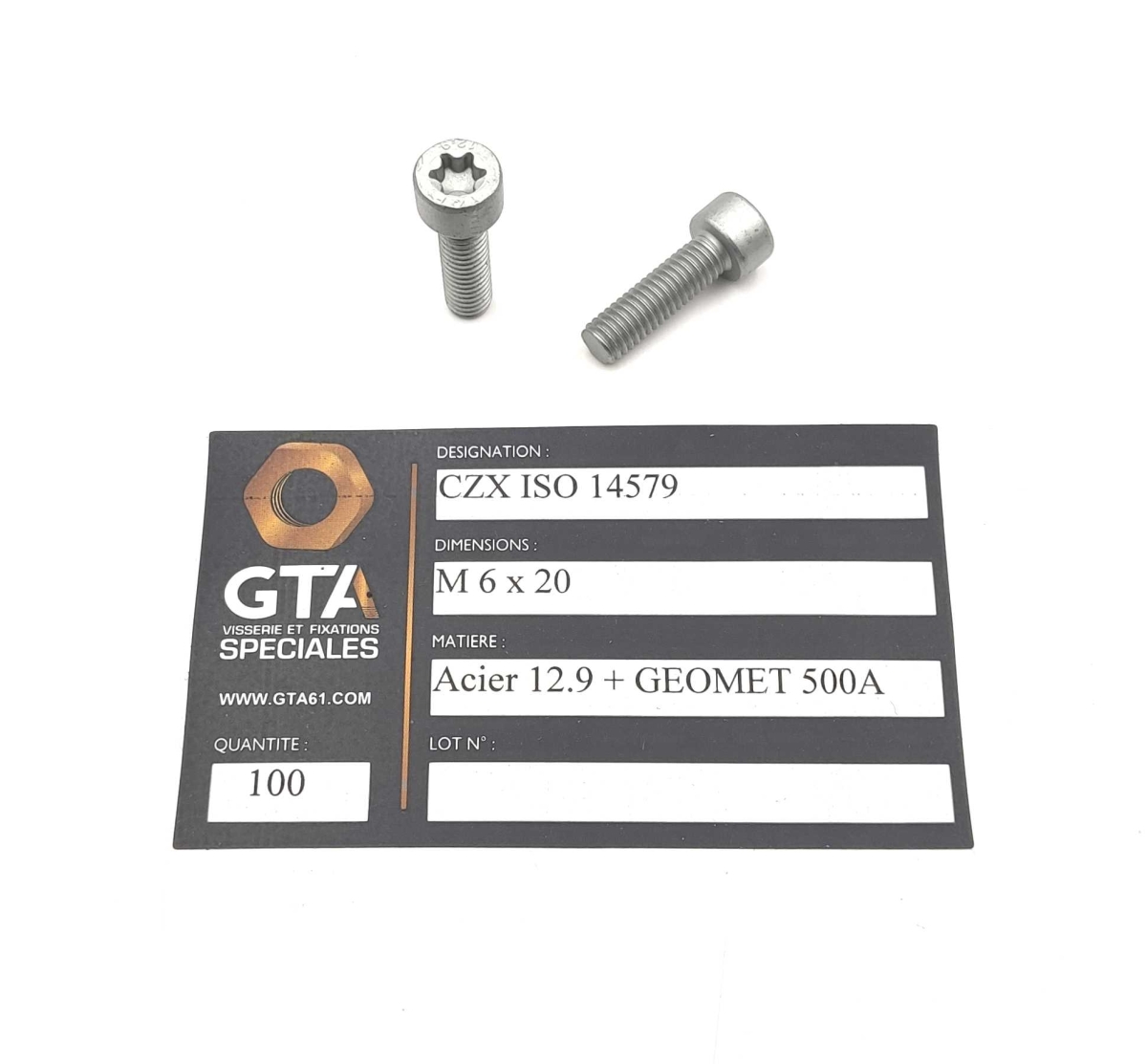 CZX ISO 14579 12.9 GEOMET 500A -GTA