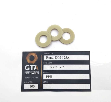 Rondelle din 125 PPH -GTA
